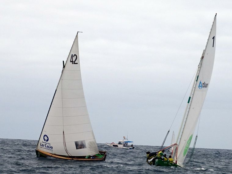La Vela Latina Canaria celebra el Dia del Pino con una regata de desempate