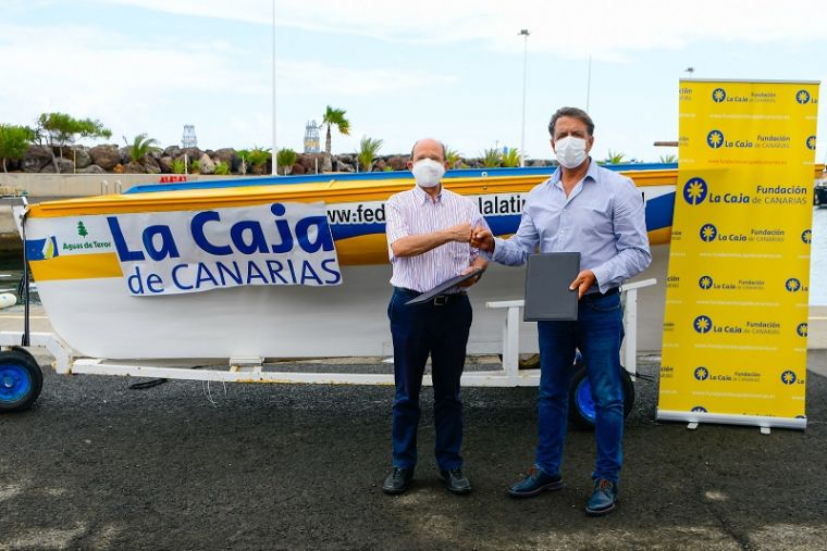 La Fundación La Caja de Canarias refrenda su apoyo a la Vela Latina 
